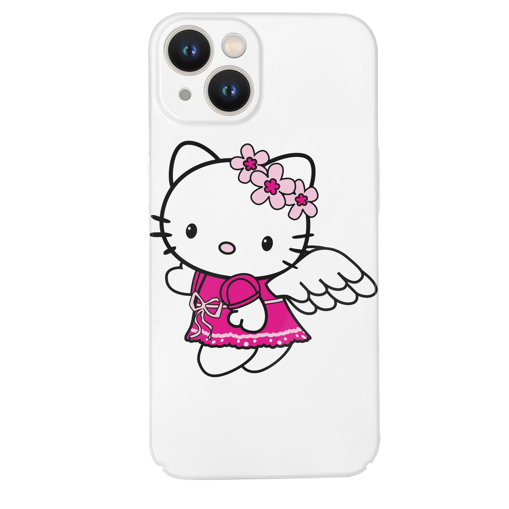 （画像用） Hello Kitty ハローキティ 【iPhone 14シリーズ対応】ハードケース